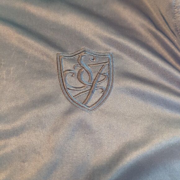 Sean John Track Jacket Mens XXL Black Full Zip Sweatshirt Pockets - Picture 5 of 6